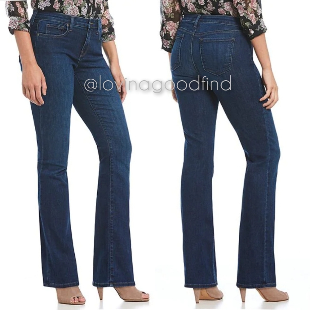 NYDJ Barbara Medium Wash Bootcut Jeans EUC sz 12